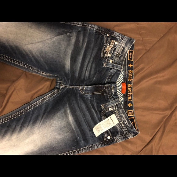 Brand new never worn rock revival boot cut jeans - Picture 3 of 4